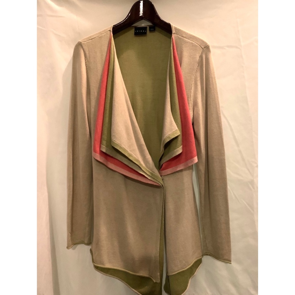 Women’s Tribal asymmetrical cardigan, size S